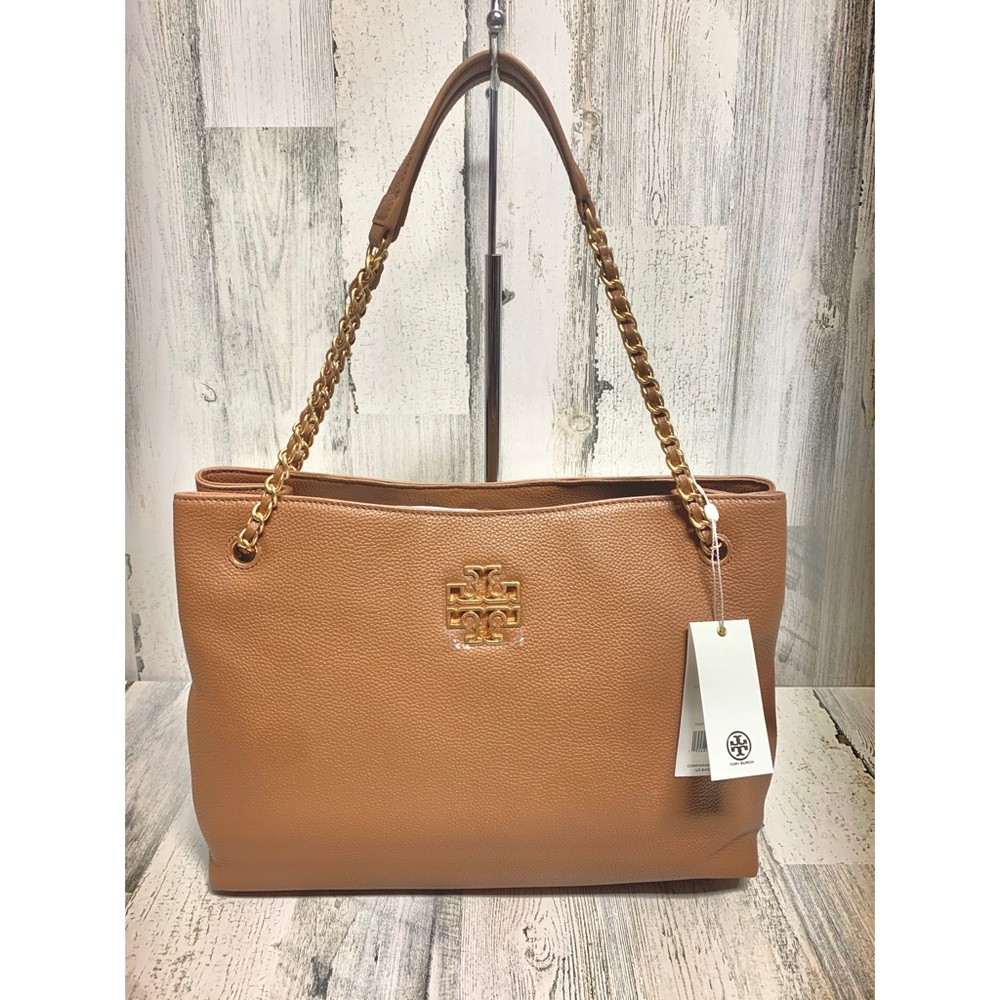 NWT Tory Burch Britten Triple Compartment Tote